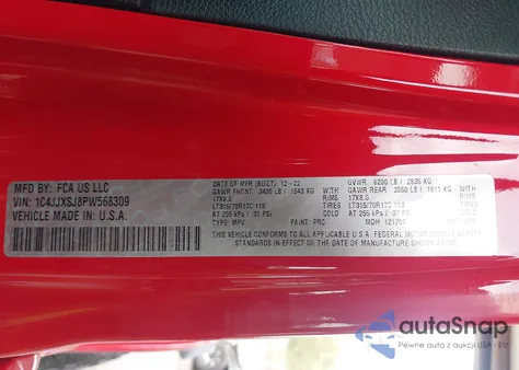 2023 Jeep Wrangler 4-Door Rubicon 392 4X4 from USA, damaged, VIN 1C4JJXSJ8PW568309